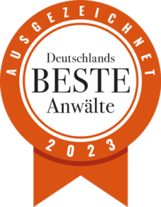 Deutschlands Beste Anwälte 2023 Auszeichnung